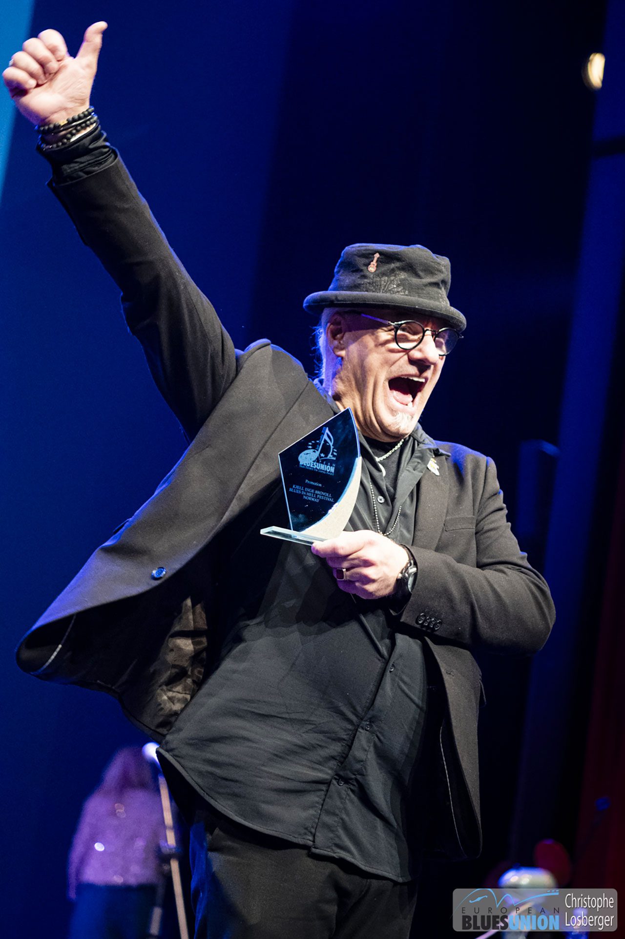 the winner in the PROMOTION category goes to Mr. KJELL-INGE BROVOLD, general director of Hell Blues Festival in Norway