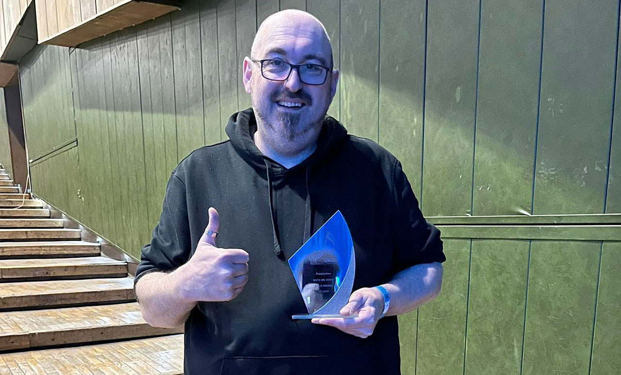 the Winner in PRODUCTION category is Mr. NICO DE COCK, owner of BIG D BOOKINGS in Belgium